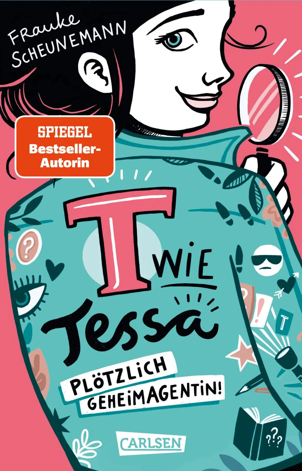 Buchcover von 'T wie Tessa 1: Plötzlich Geheimagentin!' - Taschenbuch von Frauke Scheunemann