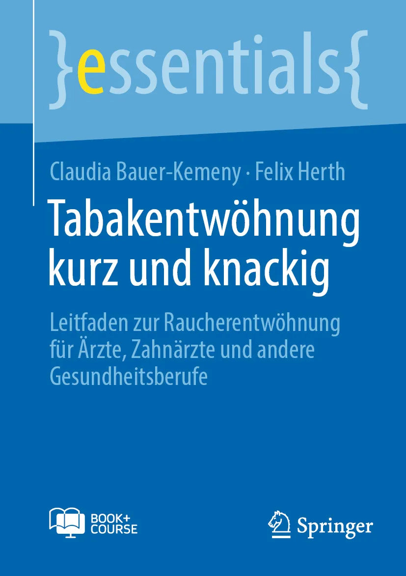 Cover: Tabakentwöhnung kurz und knackig (E-Book) von Claudia Bauer-Kemeny