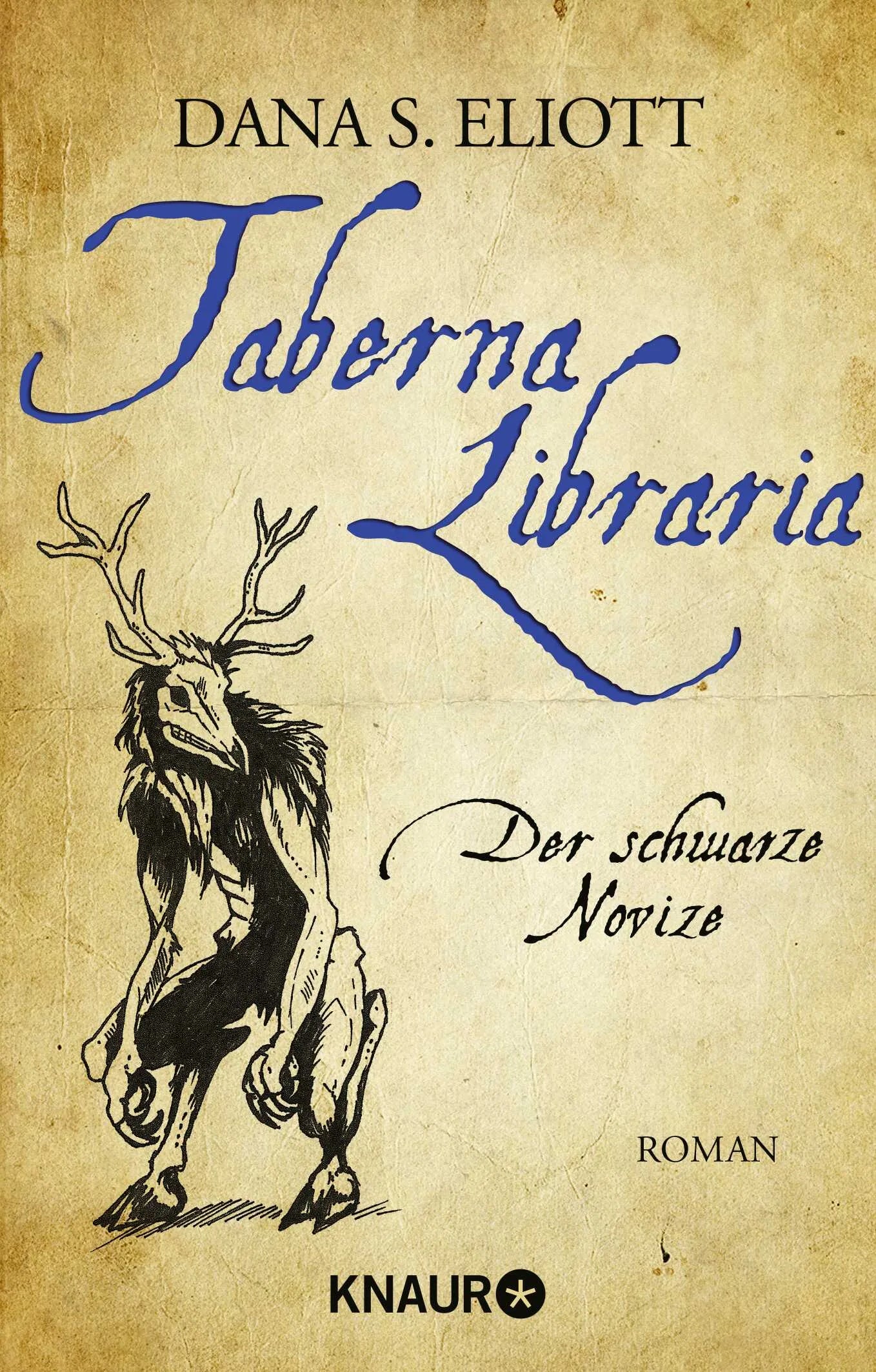 Buchcover von 'Taberna Libraria - Der Schwarze Novize' - Taschenbuch von Dana S. Eliott