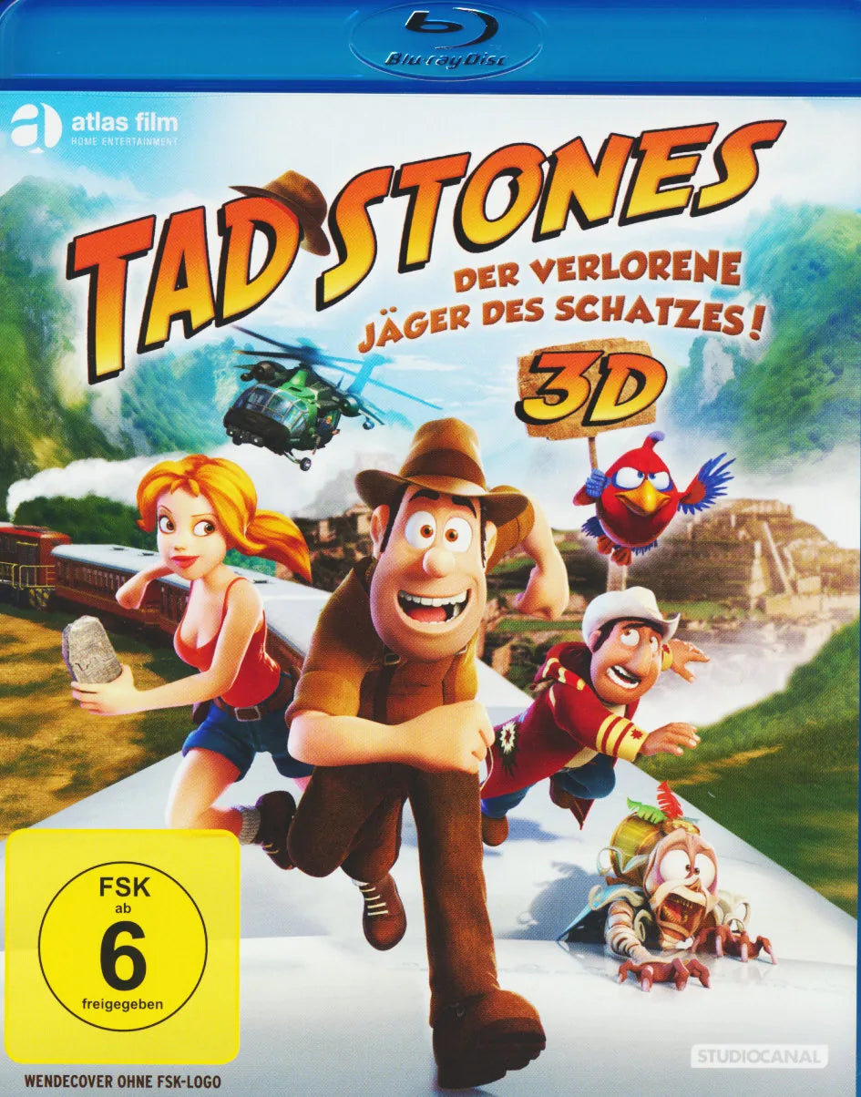 Tad Stones - Der verlorene Jäger des Schatzes! - Blu-ray 3D