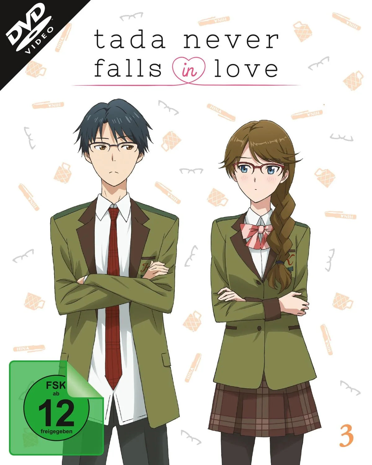 Tada Never Falls in Love Vol. 3 (Ep. 9-13) - DVD