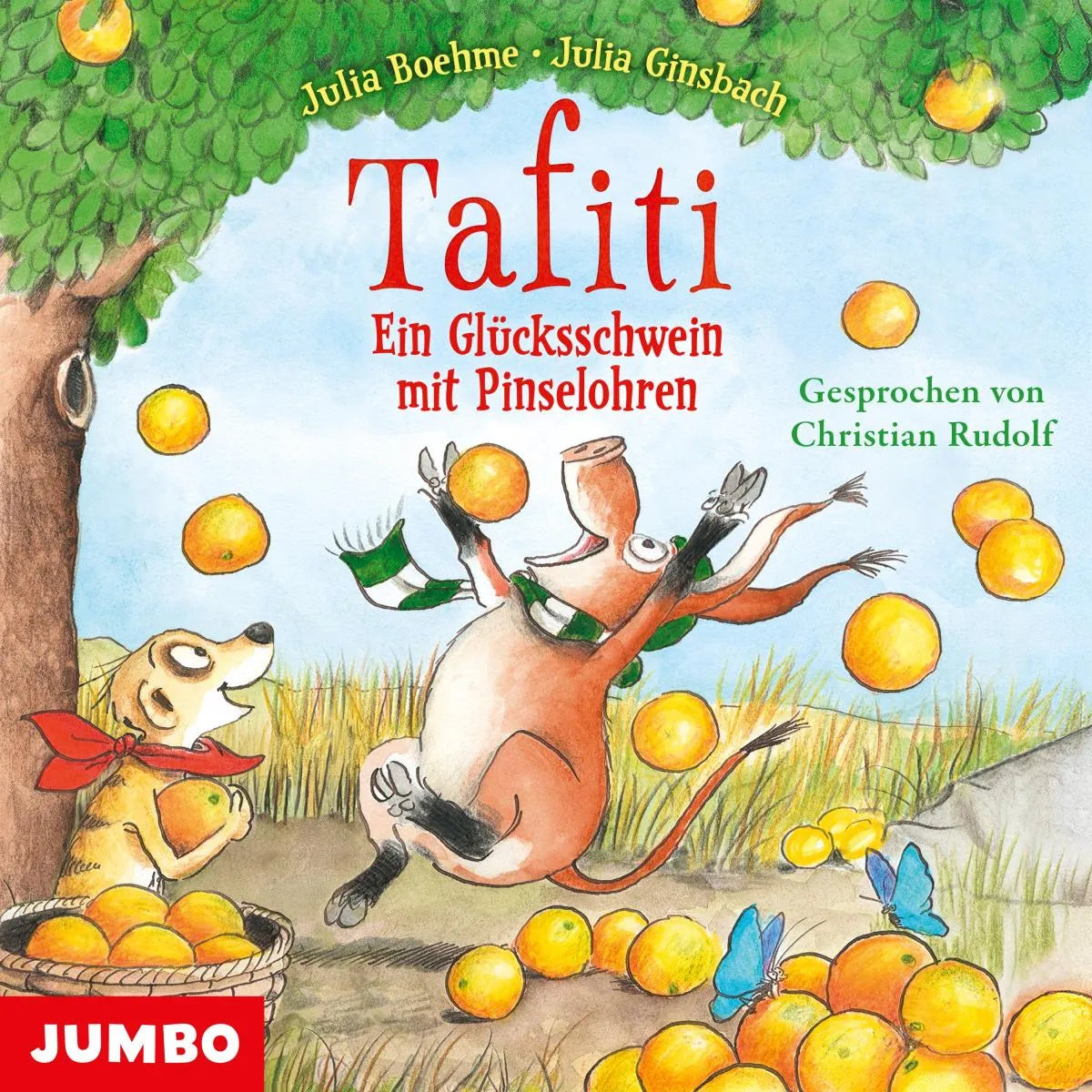 Cover: Tafiti. Ein Glücksschwein mit Pinselohren (Hörbuch Download) von Julia Boehme