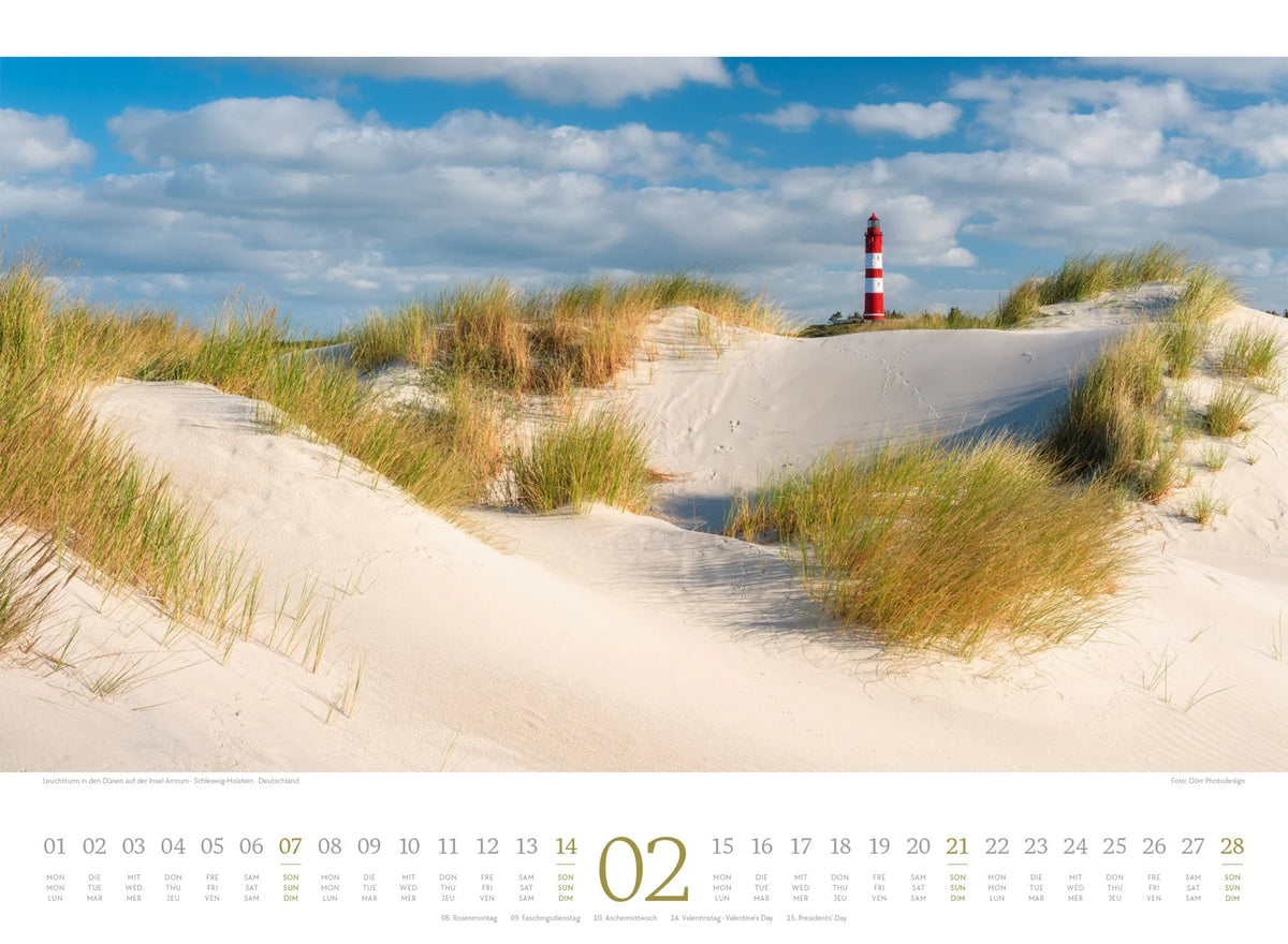 Tage am Meer Kalender 2027 – Ansicht