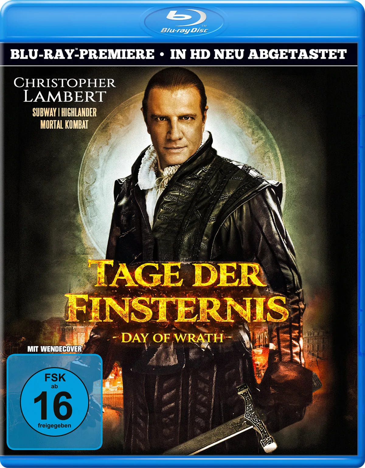 Blu-ray-Cover: Tage der Finsternis - Day of Wrath. Regie: Adrian Rudomin