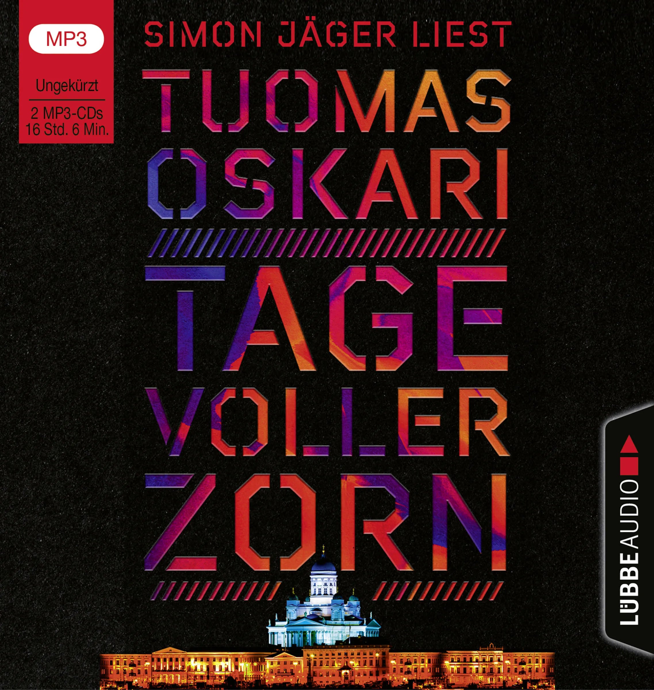 Buchcover von 'Tage voller Zorn' - Hörbuch (CD) von Tuomas Oskari