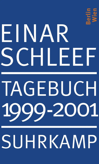 Tagebuch 1999–2001