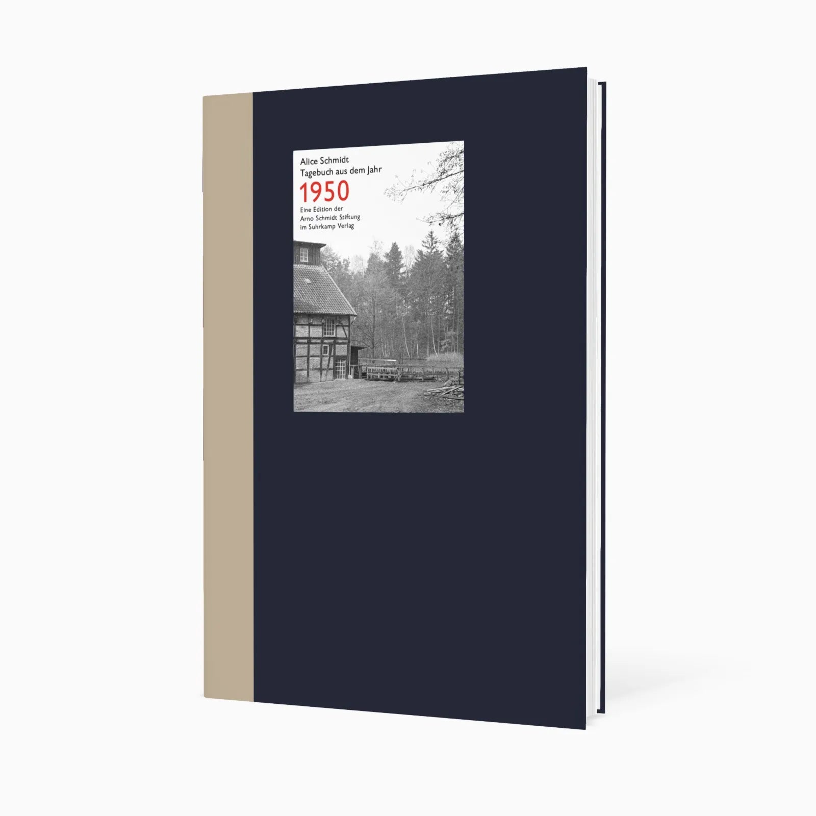 Detailansicht: Tagebuch aus dem Jahr 1950 (Hardcover)