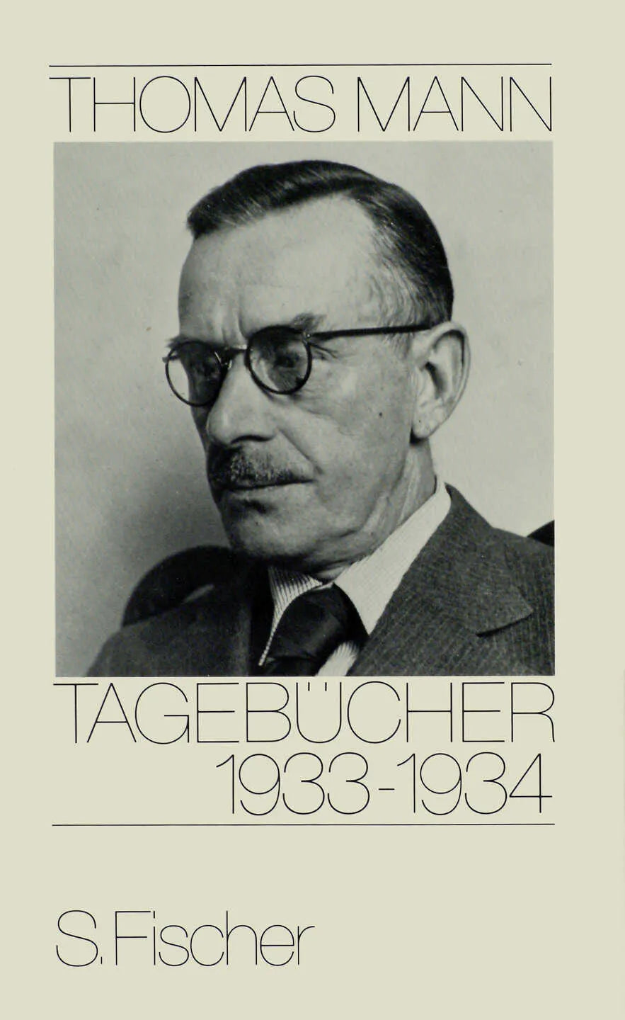 Buchcover von 'Tagebücher 1933-1934' - Gebundene Ausgabe von Thomas Mann