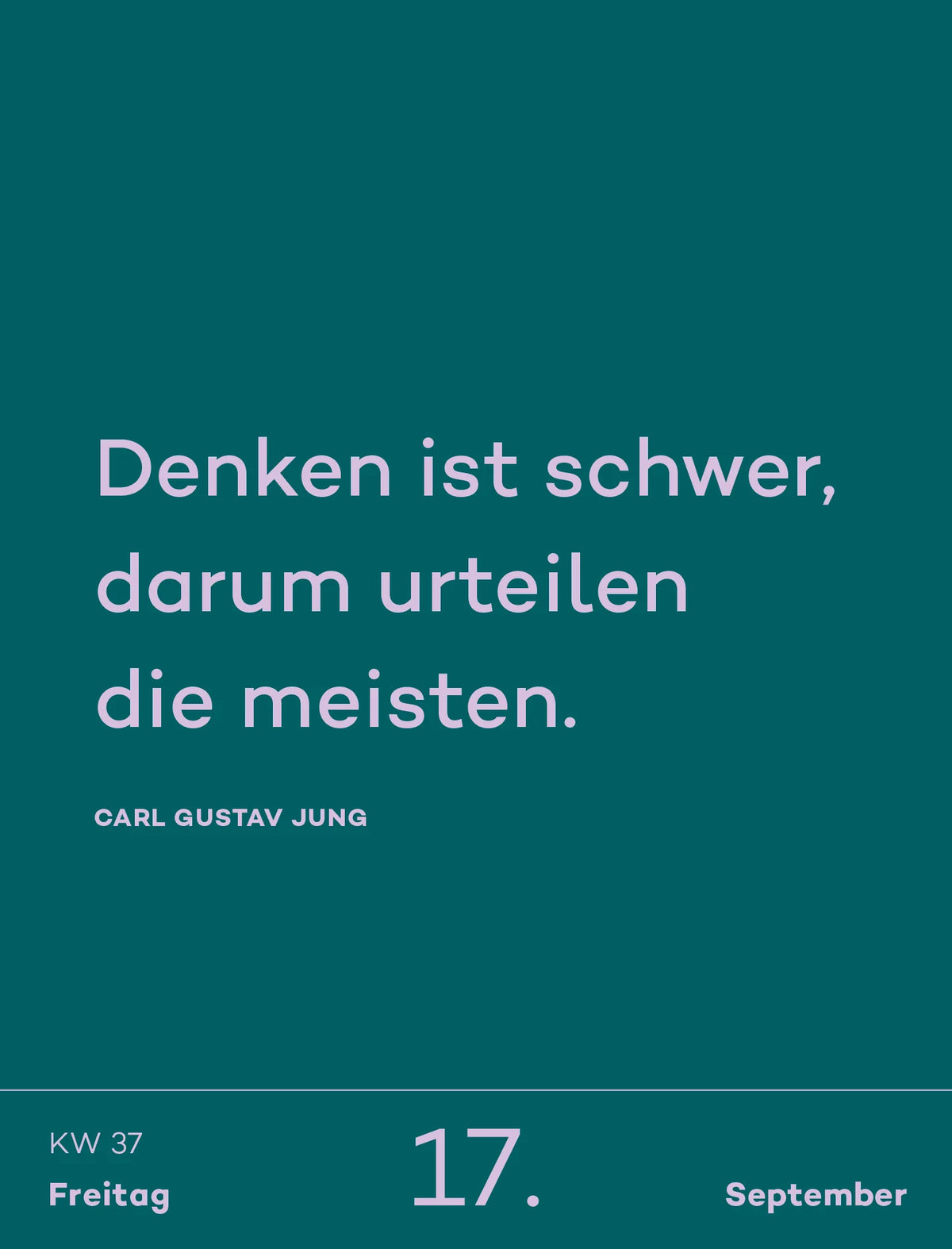 Tagesabreißkalender 2027: 6-Minuten – Ansicht