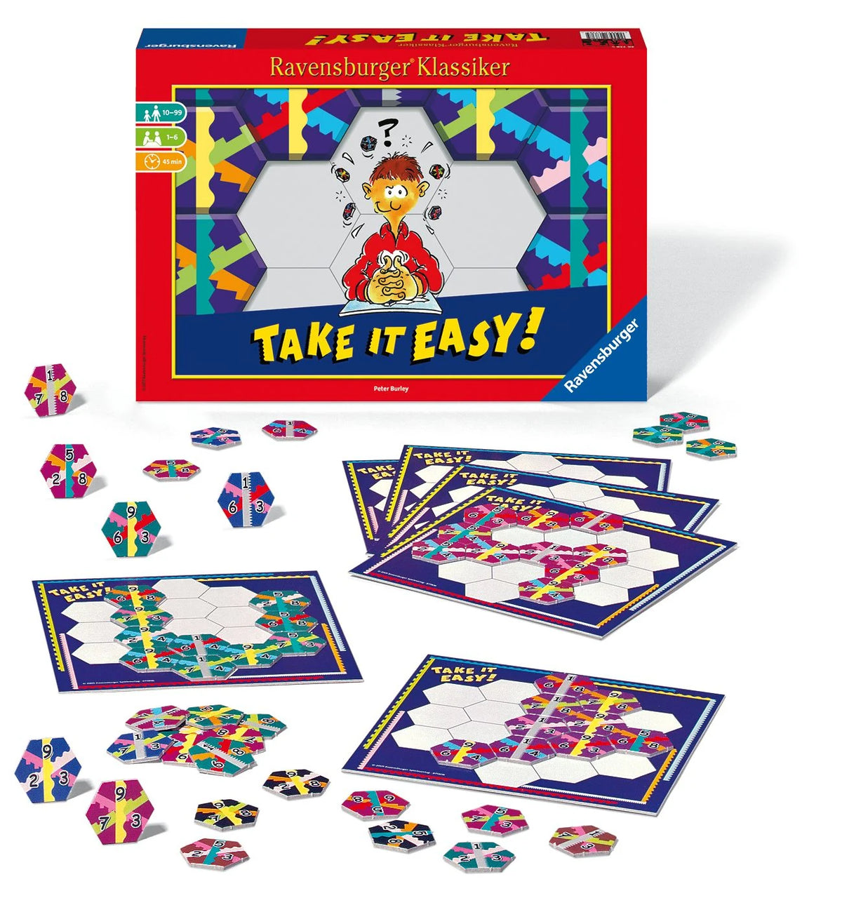 Take it easy! - Gesellschaftsspiel & Brettspiel ab 10 Jahre – Ansicht