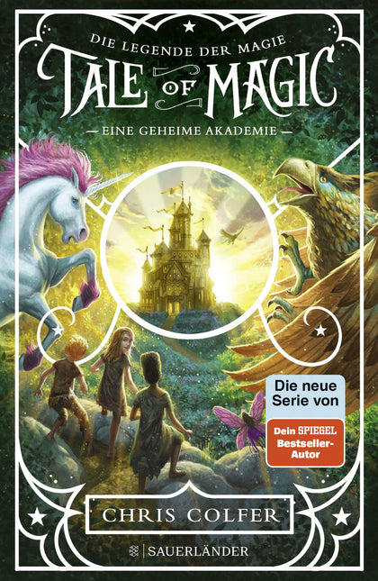 Buchcover von 'Tale of Magic: Die Legende der Magie 1 – Eine geheime Akademie' - Gebundene Ausgabe von Chris Colfer