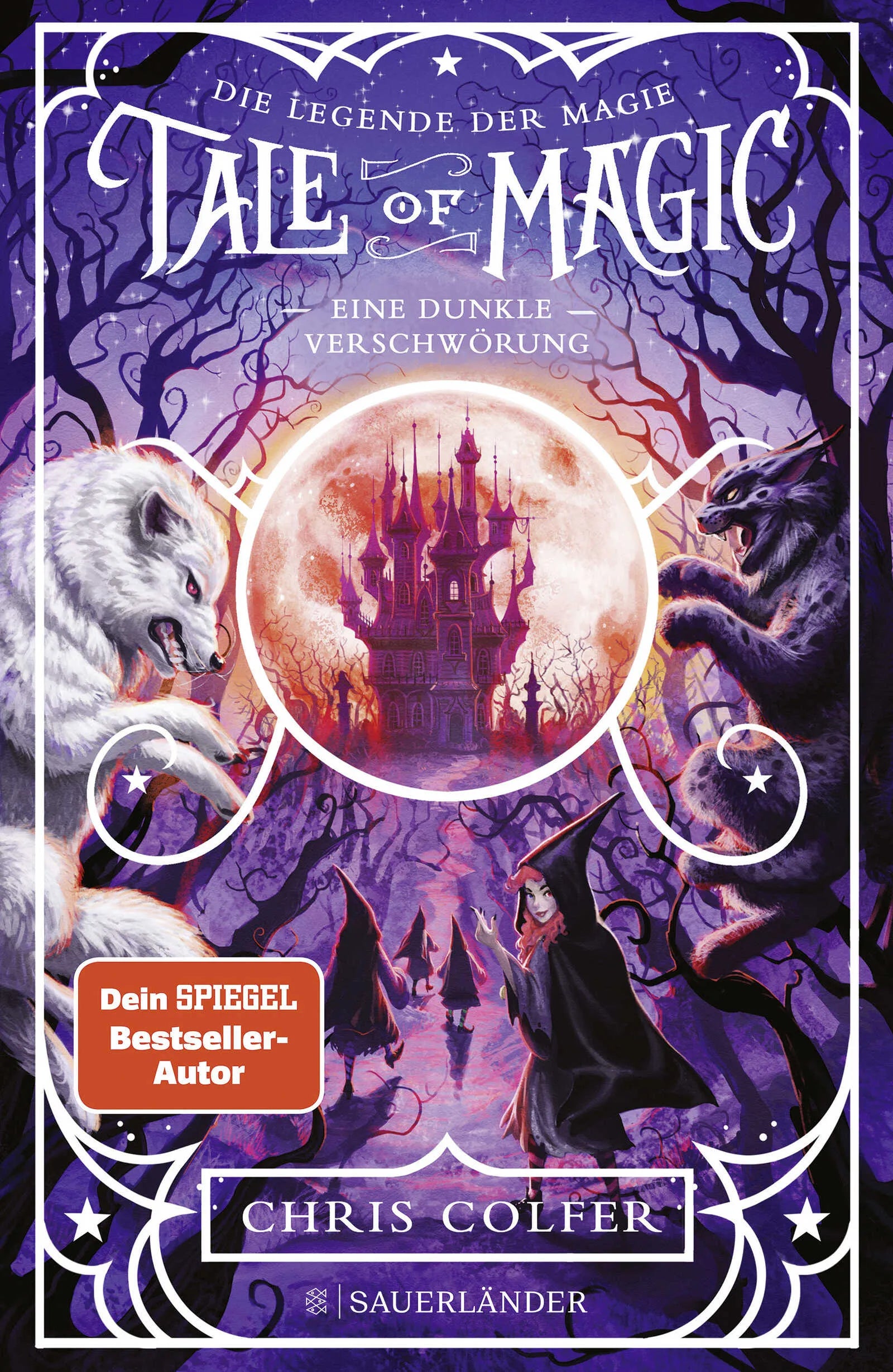 Buchcover von 'Tale of Magic: Die Legende der Magie 2 – Eine dunkle Verschwörung' - Gebundene Ausgabe von Chris Colfer