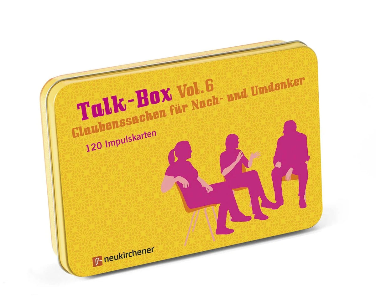 Kartenspiel: Talk-Box Vol. 6 - Glaubenssachen für Nach- und Umdenker