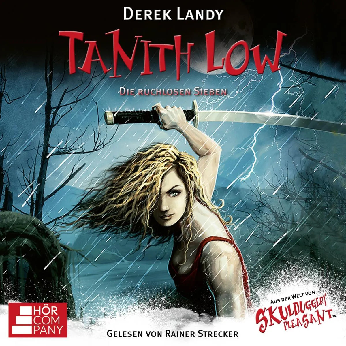 Cover: Tanith Low - Die ruchlosen Sieben (Hörbuch Download) von Derek Landy