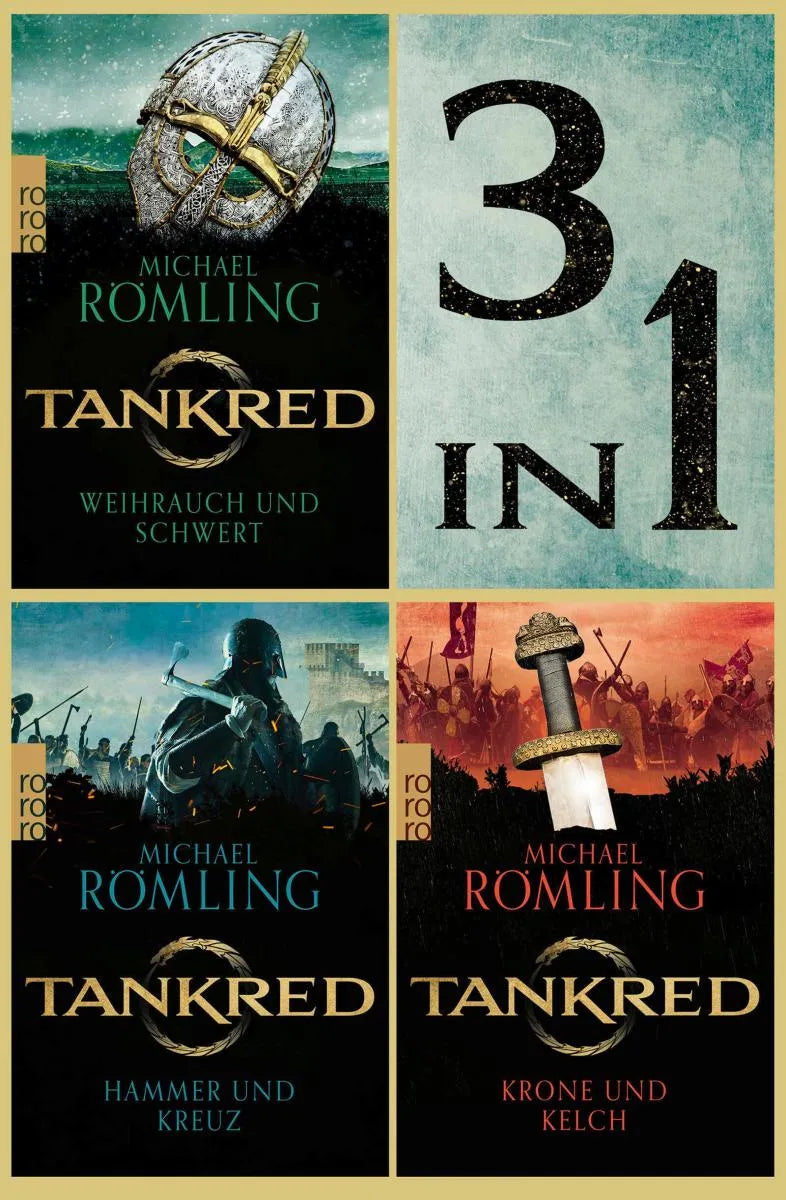 Cover: Tankred - Im Kampf gegen die Wikinger: 3in1 Bundle (E-Book) von Michael Römling
