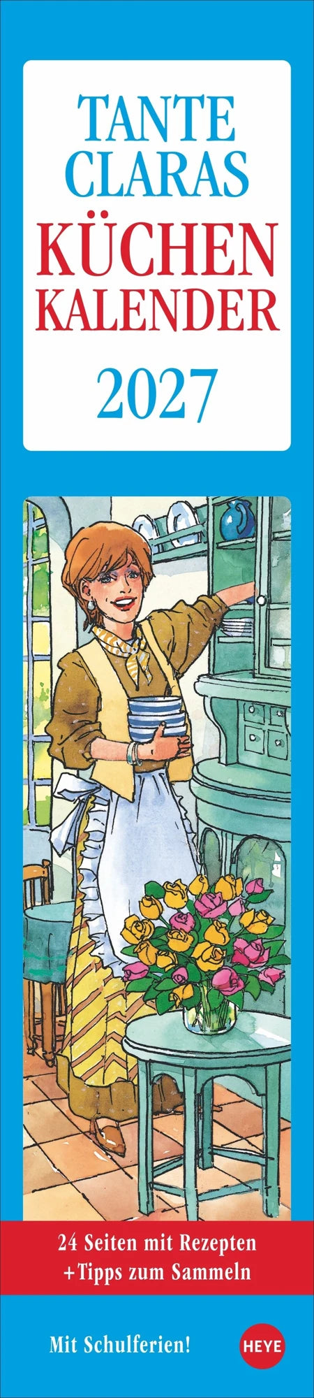 Wandkalender: Tante Clara Küchenkalender 2027
