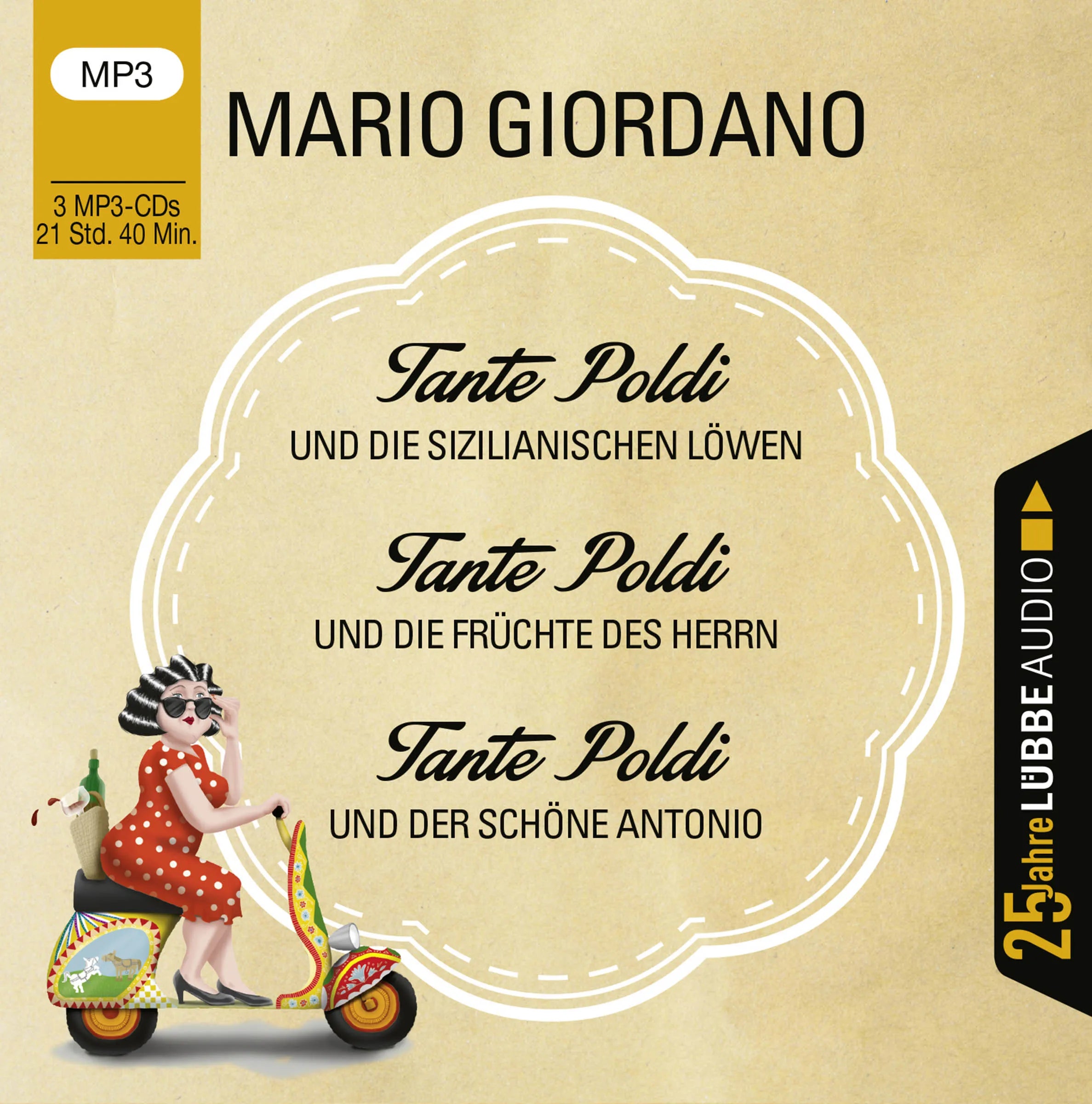 Buchcover von 'Tante Poldi 1-3' - Hörbuch (CD) von Mario Giordano