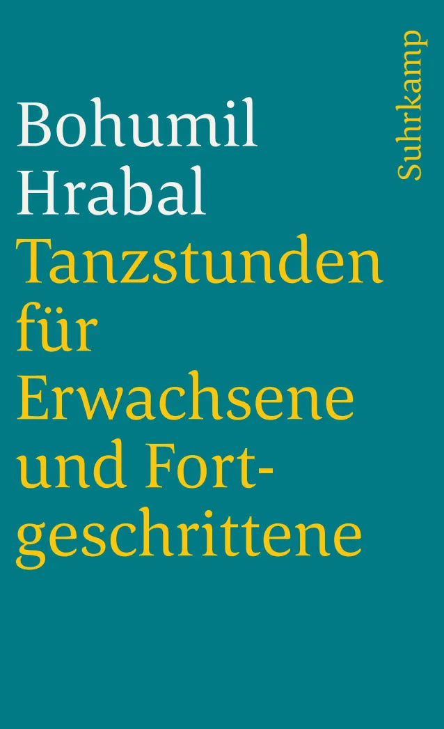 Buchcover von 'Tanzstunden für Erwachsene und Fortgeschrittene' - Taschenbuch von Bohumil Hrabal