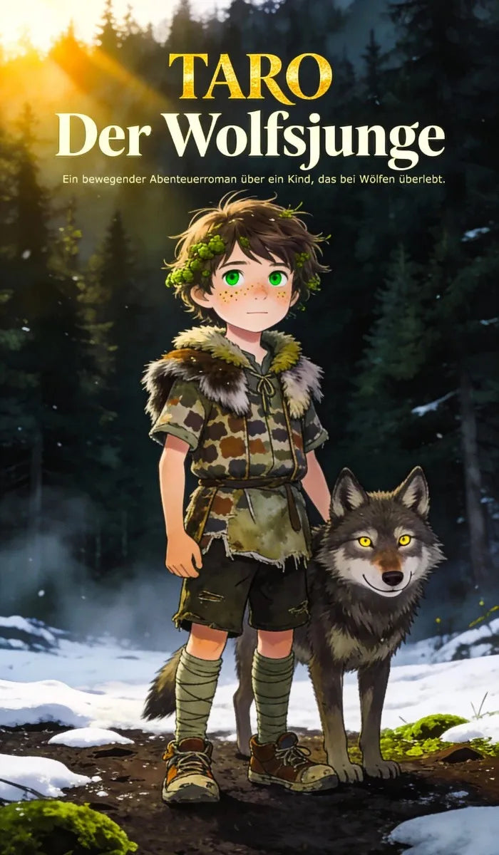 Cover: TARO - Der Wolfsjunge (E-Book) von Thomas Gbur