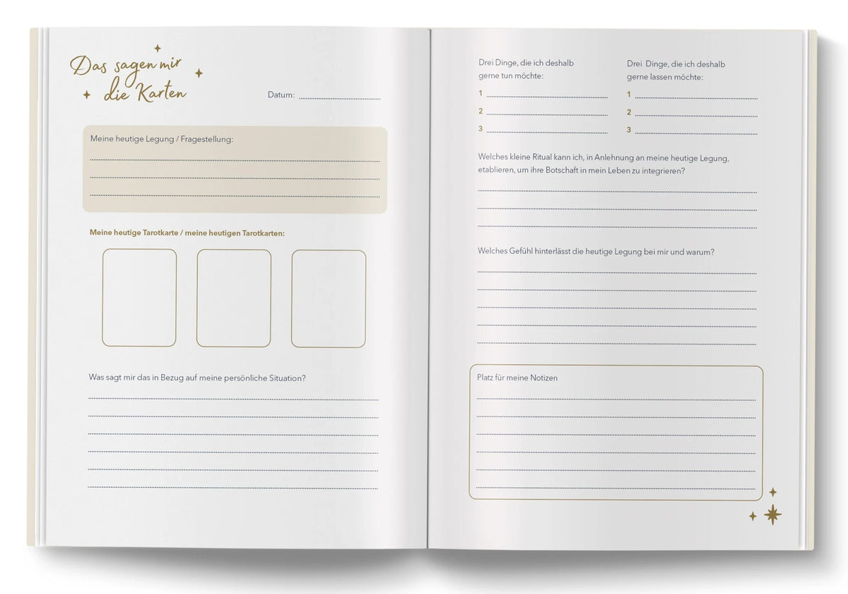 Tarot Journal – Ansicht