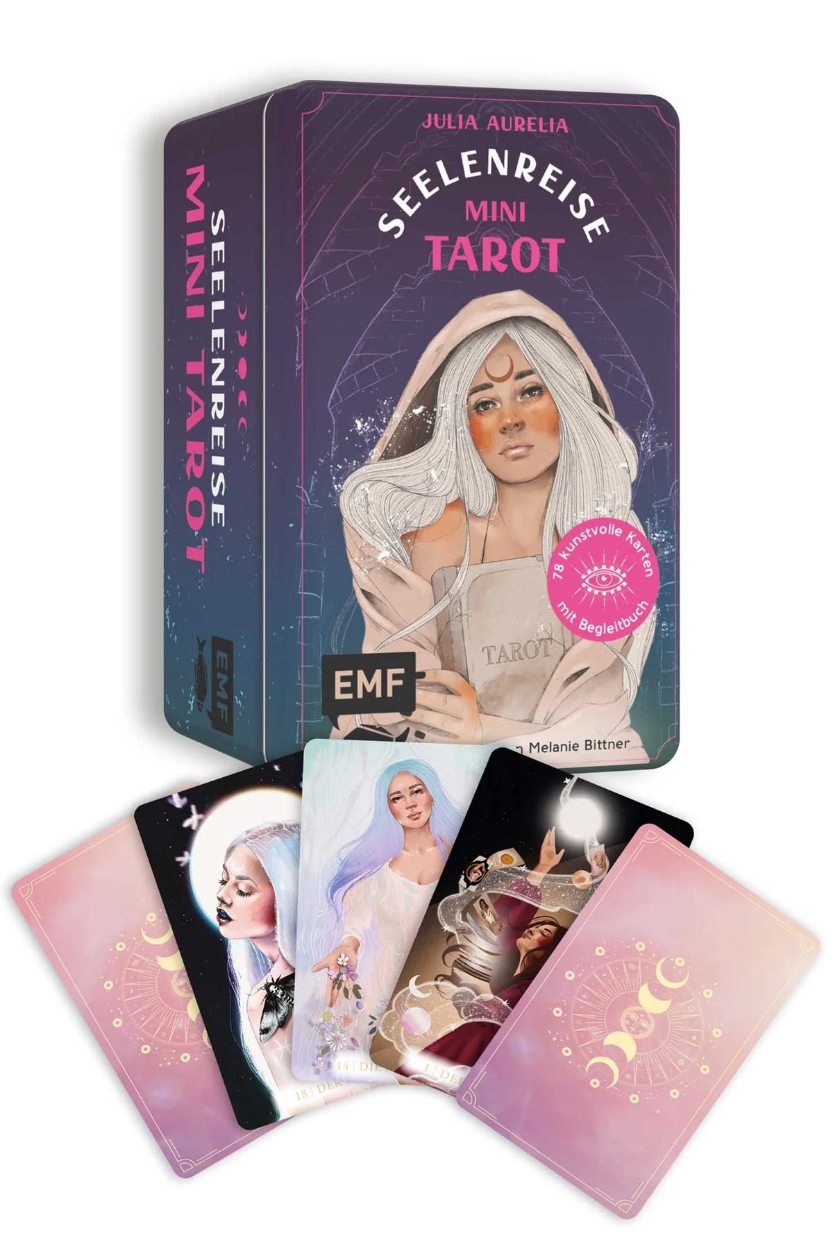 Tarot-Kartenset: Seelenreise Mini-Tarot – Ansicht