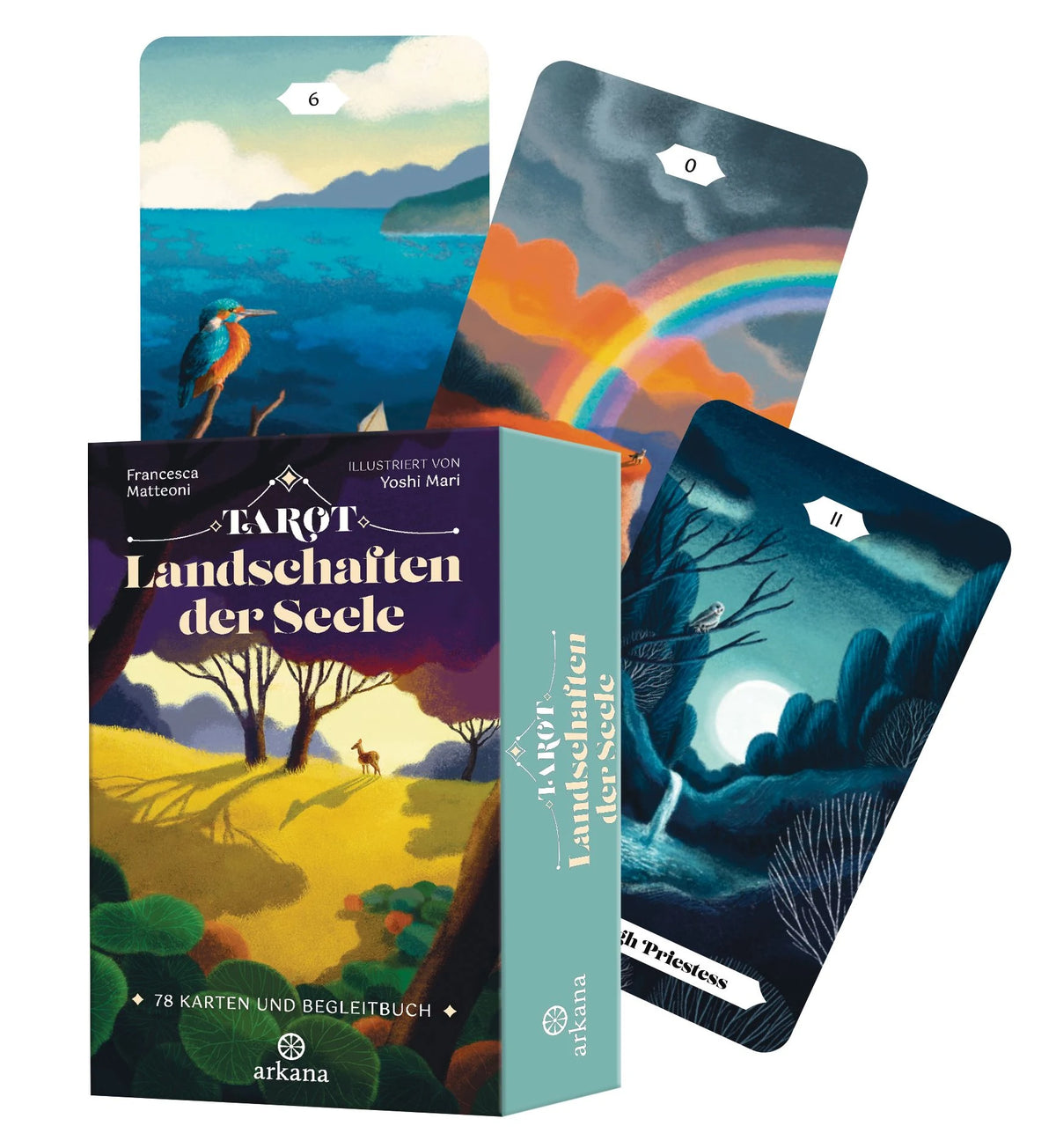 Kartendeck: Tarot Landschaften der Seele