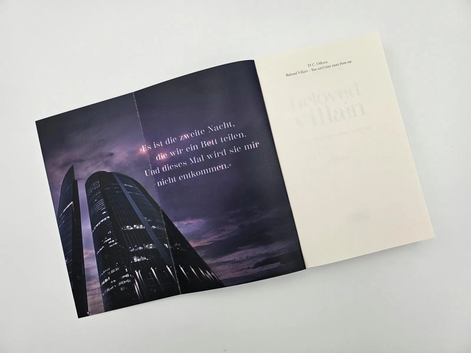 Abbildung von 'Beloved Villain – You can't stay away from me'