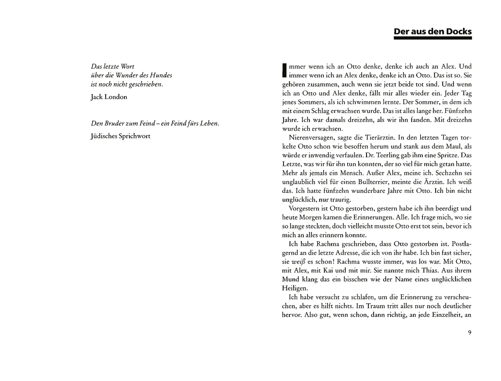 Abbildung von 'Der aus den Docks'