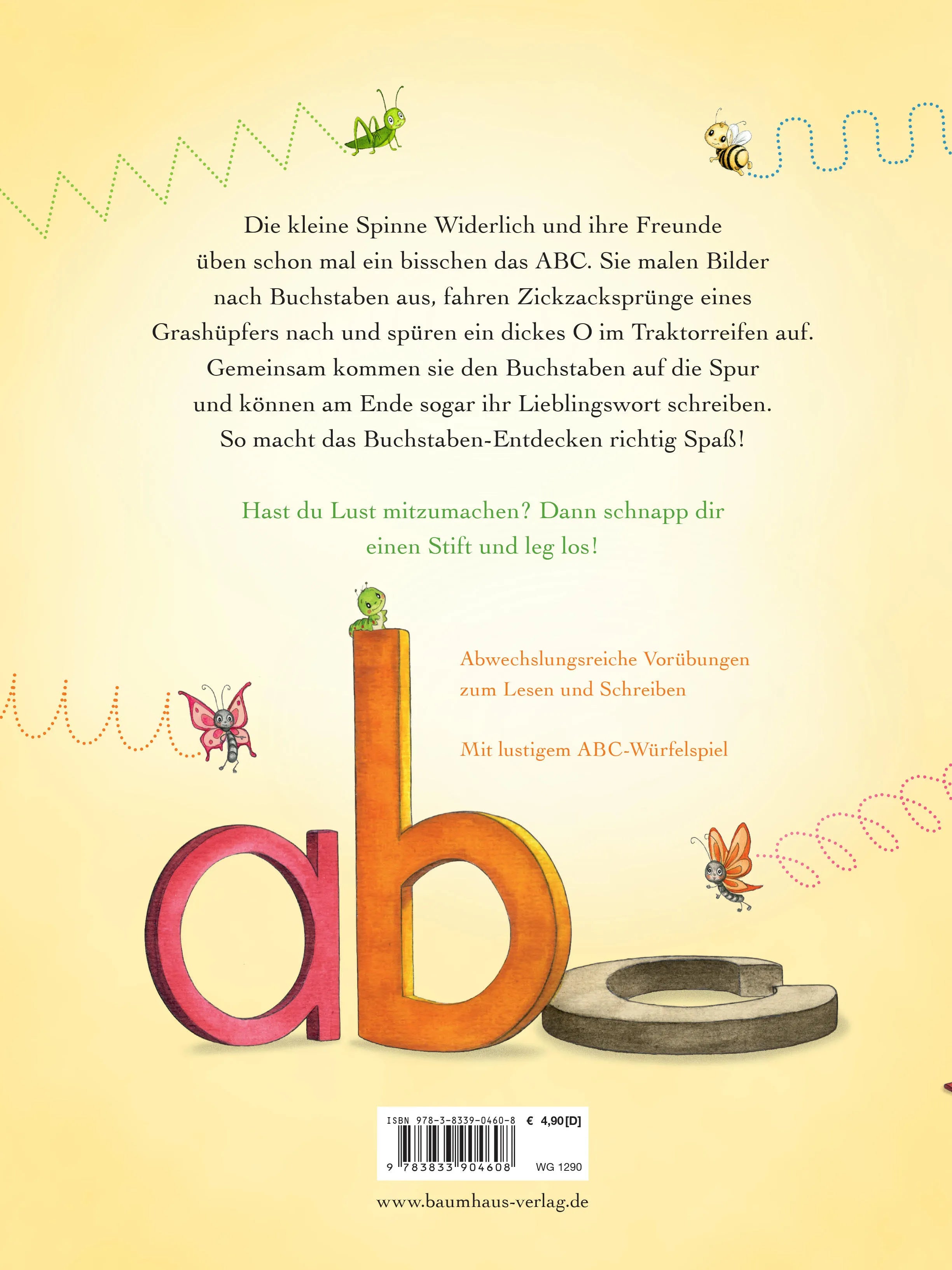 Abbildung von 'Die kleine Spinne Widerlich - Meine ersten Buchstaben'