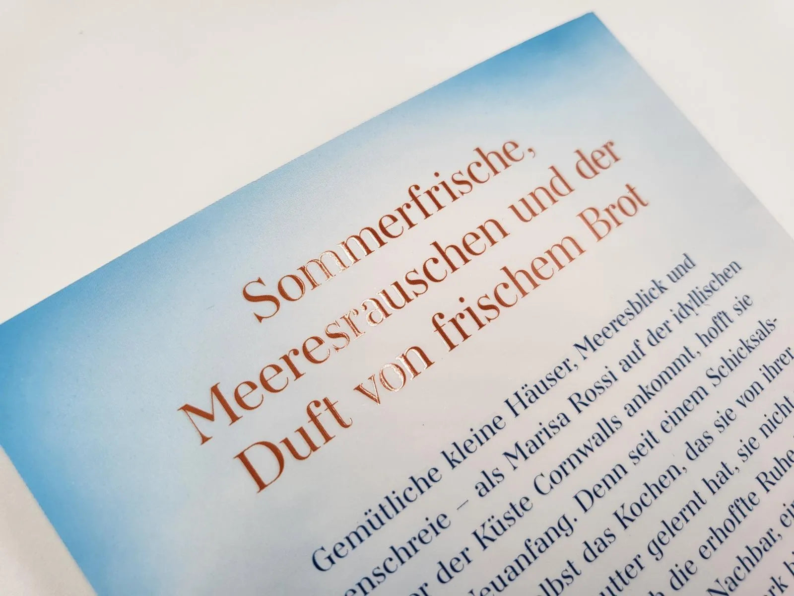Abbildung von 'Ein neuer Sommer in der kleinen Bäckerei'