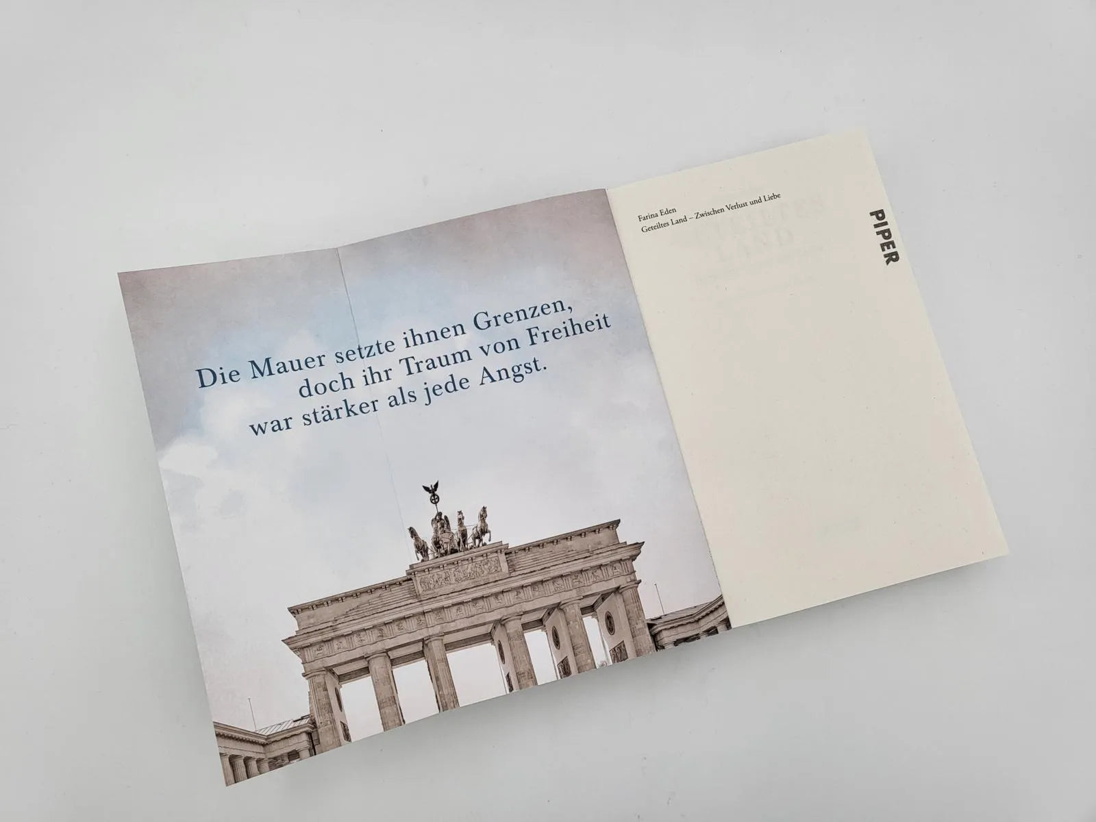 Abbildung von 'Geteiltes Land – Zwischen Verlust und Liebe'