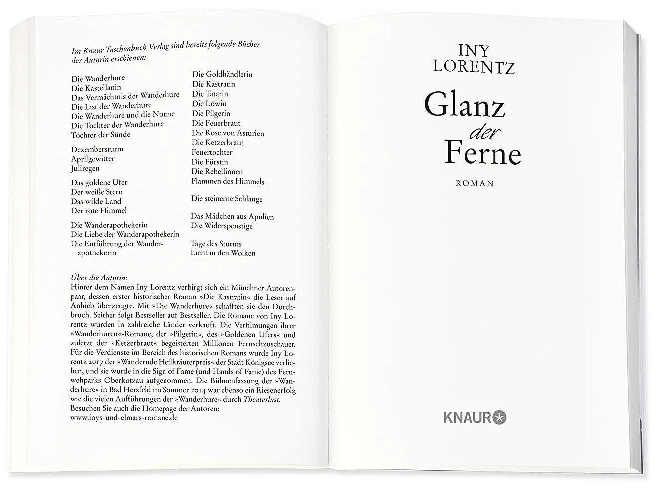 Abbildung von 'Glanz der Ferne'