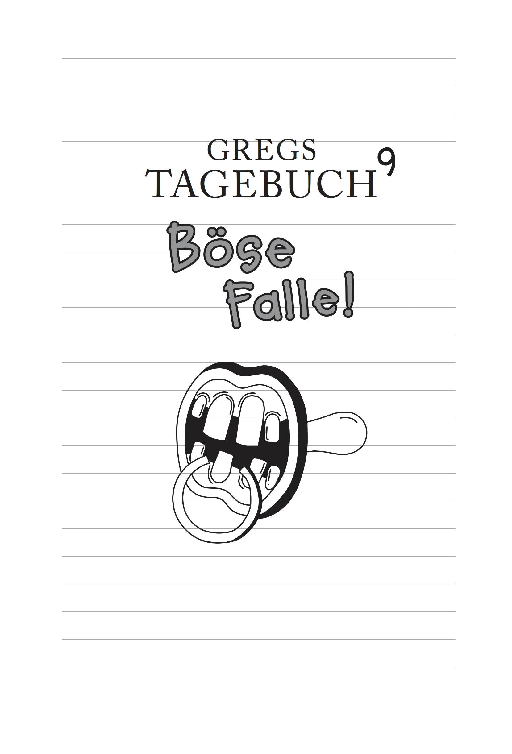 Abbildung von 'Gregs Tagebuch 9 - Böse Falle!'