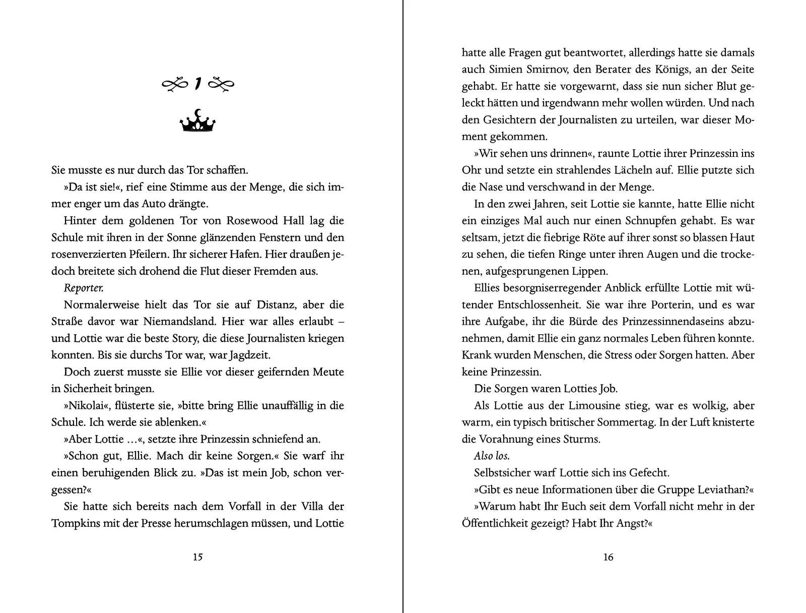 Abbildung von 'Prinzessin undercover – Entscheidungen'