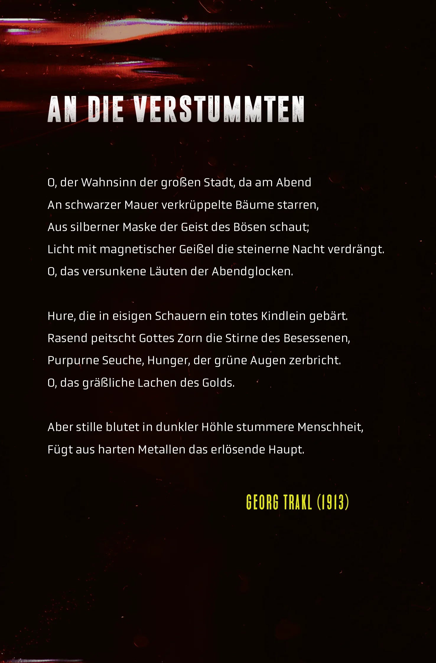 Abbildung von 'Stille blutet'