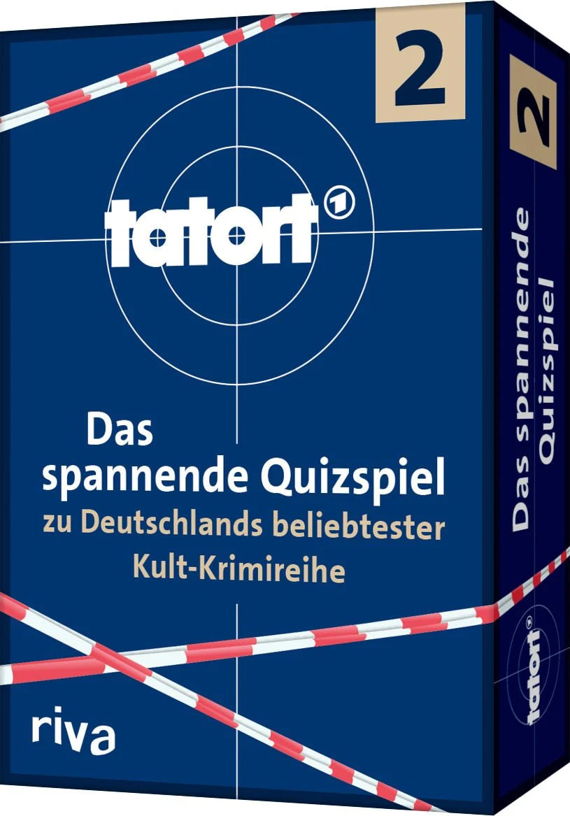 Krimispiel: Tatort 2 – Das neue spannende Quizspiel zu Deutschlands beliebtester Kult-Krimireihe