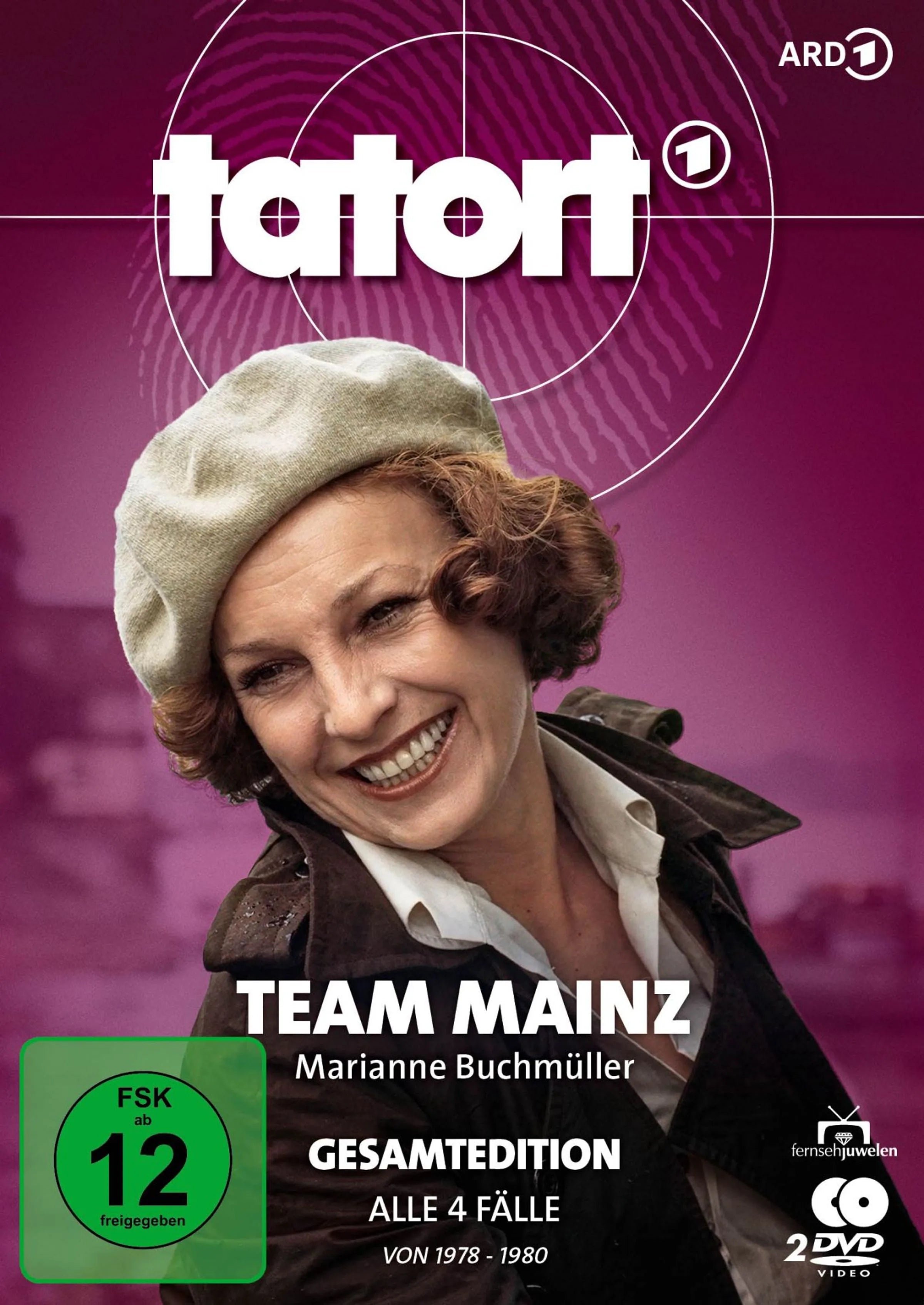 DVD-Cover: Tatort Mainz - Kommissarin Marianne Buchmüller G. Regie: Erich Neureuther
