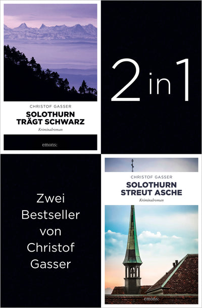 Tatort Solothurn: Start der Bestseller-Reihe »Solothurn trägt Schwarz« und »Solothurn streut Asche«