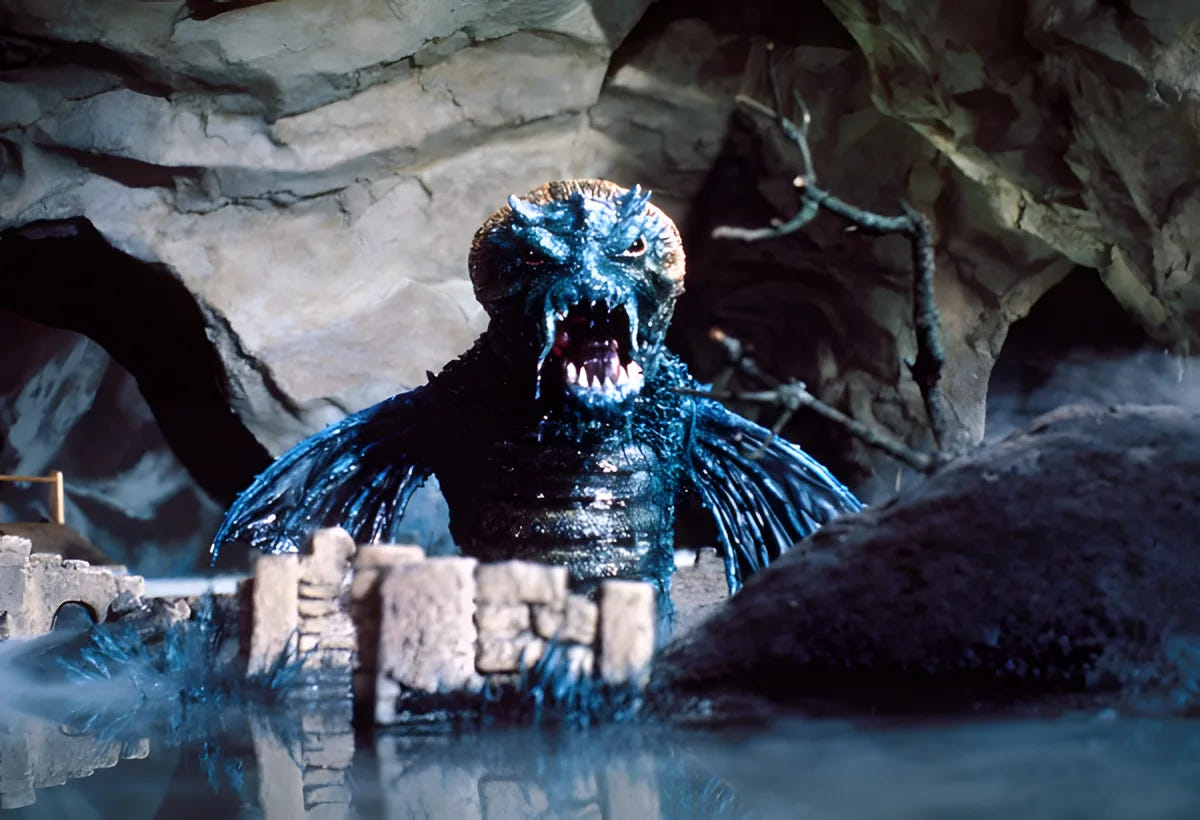 Filmszene 3 aus Tauchfahrt des Schreckens (Creature Feature Collection #12) – Blu-ray. Regie: Kevin Connor