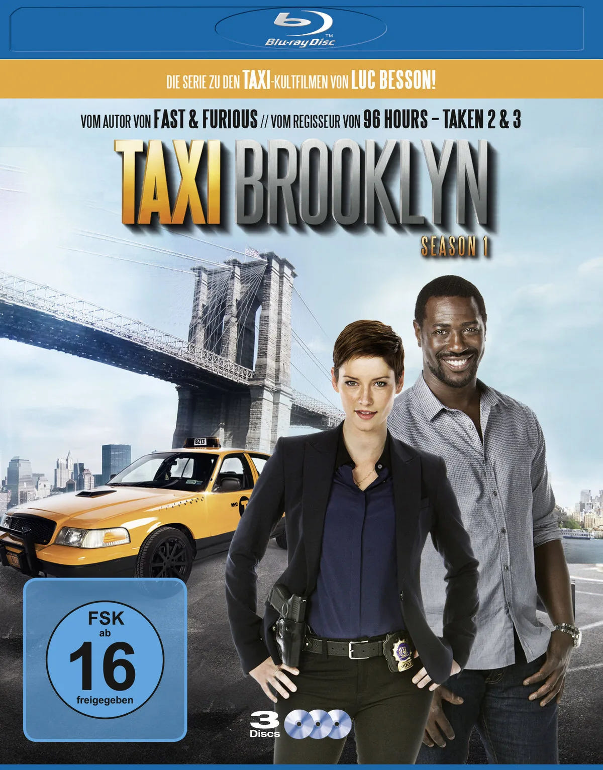 Taxi Brooklyn - Season 1  [3 BRs] - Blu-ray Disc