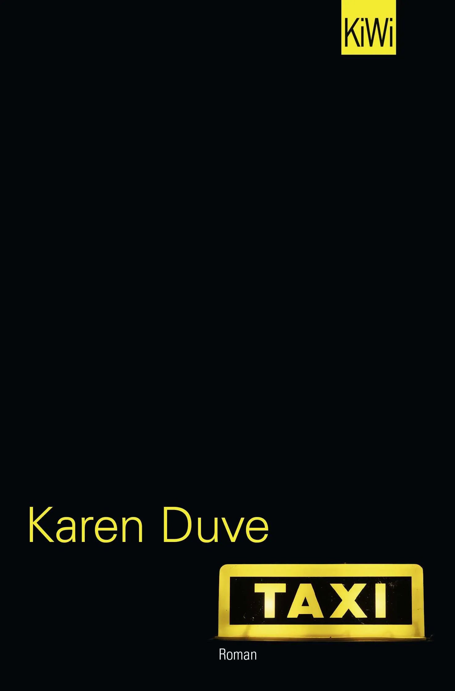 Buchcover von 'Taxi' - Taschenbuch von Karen Duve
