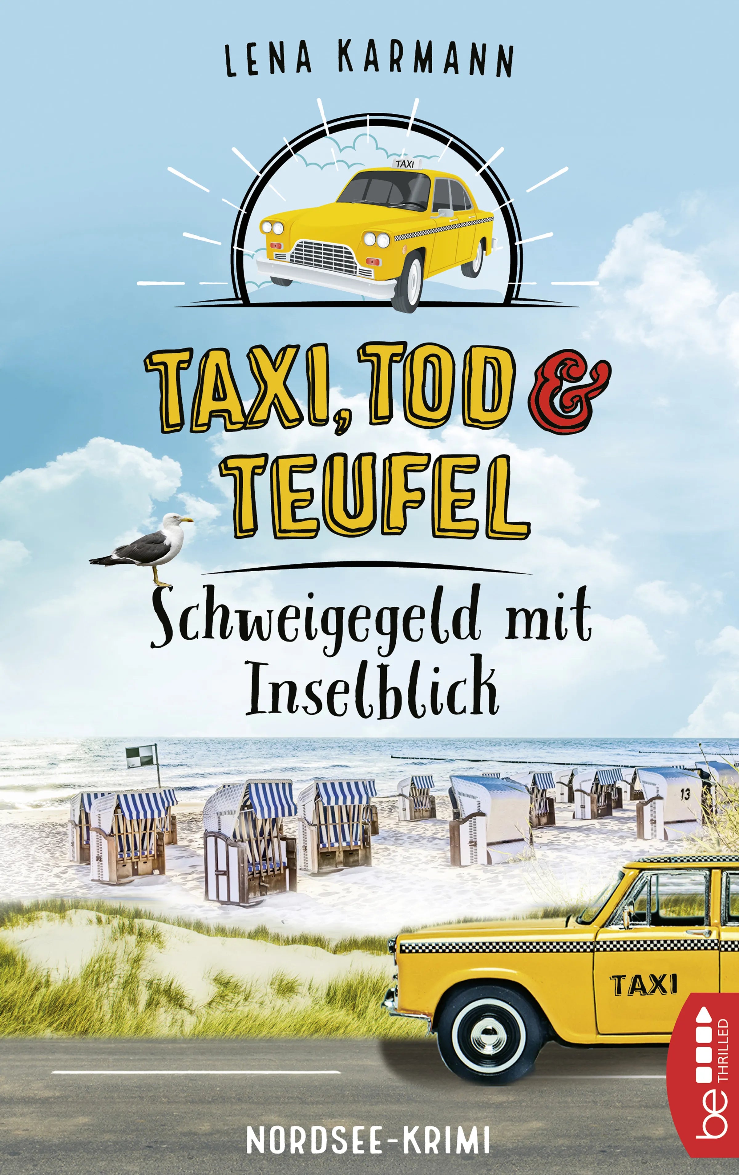 Buchcover von 'Taxi, Tod und Teufel -Schweigegeld mit Inselblick' - Taschenbuch von Lena Karmann