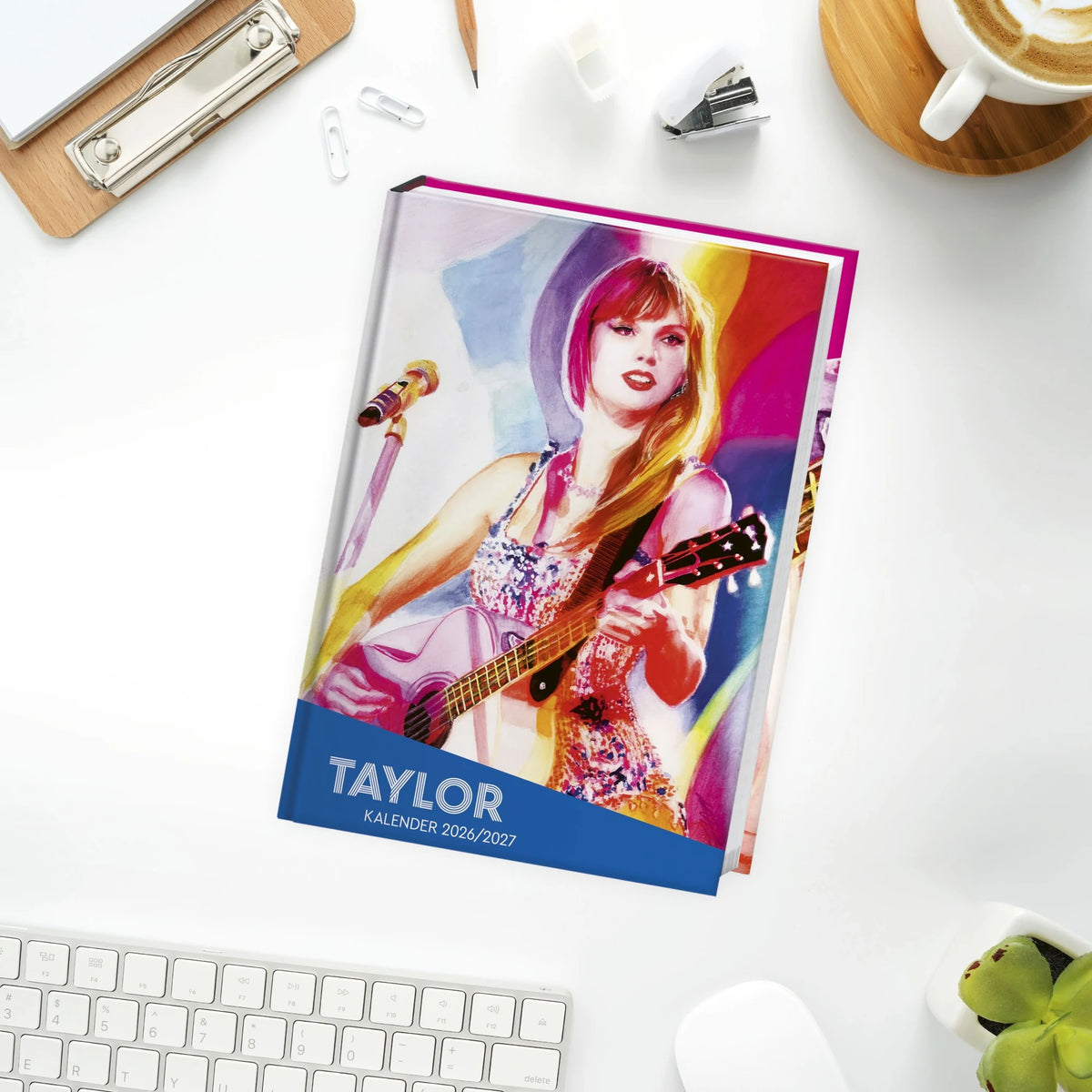Taylor 17-Monats-Kalenderbuch A5 2027 - 17 Monate. Von August 2026 bis Dezember 2027 – Ansicht
