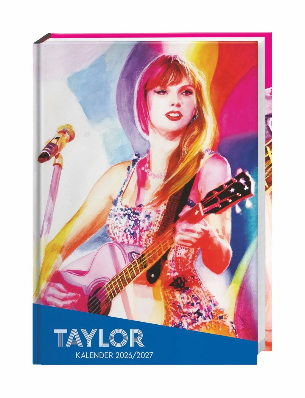 Taschenkalender: Taylor 17-Monats-Kalenderbuch A5 2027 - 17 Monate. Von August 2026 bis Dezember 2027