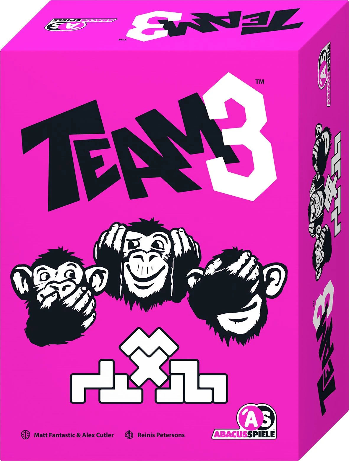 Partyspiel: TEAM3 pink
