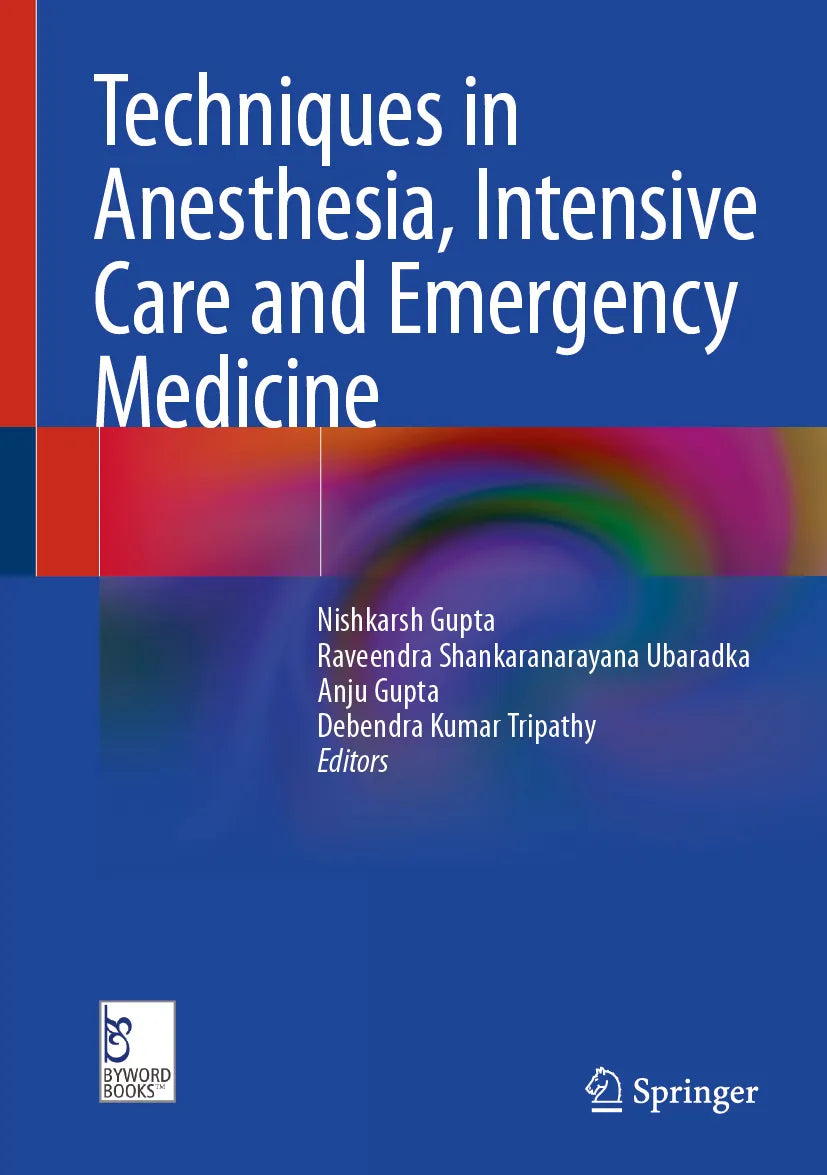 Cover: Techniques in Anesthesia, Intensive Care and Emergency Medicine (E-Book)
