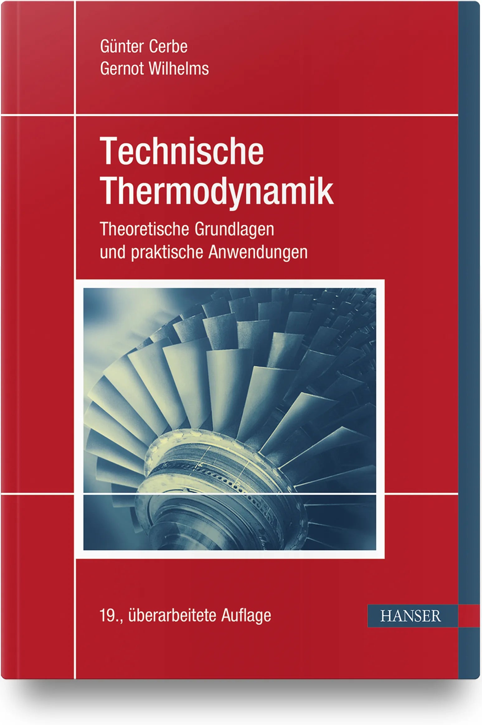 Buchcover von 'Technische Thermodynamik' - Gebundene Ausgabe von Günter Cerbe
