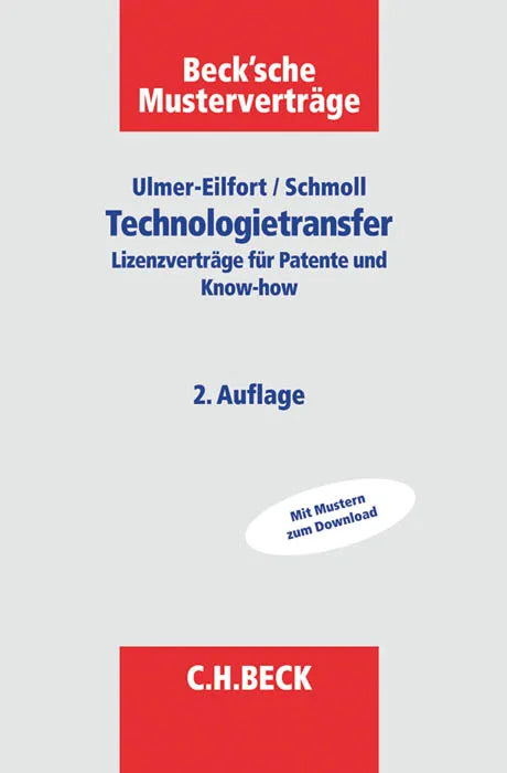 Buchcover von 'Technologietransfer' - Taschenbuch von Constanze Ulmer-Eilfort