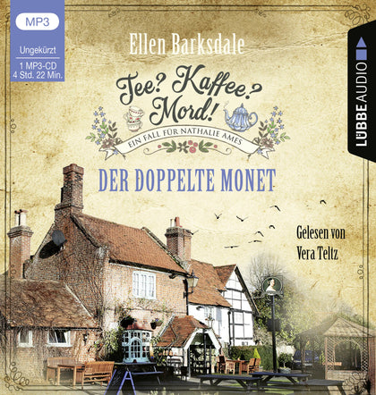 Buchcover von 'Tee? Kaffee? Mord! - Der doppelte Monet' - Hörbuch (CD) von Ellen Barksdale
