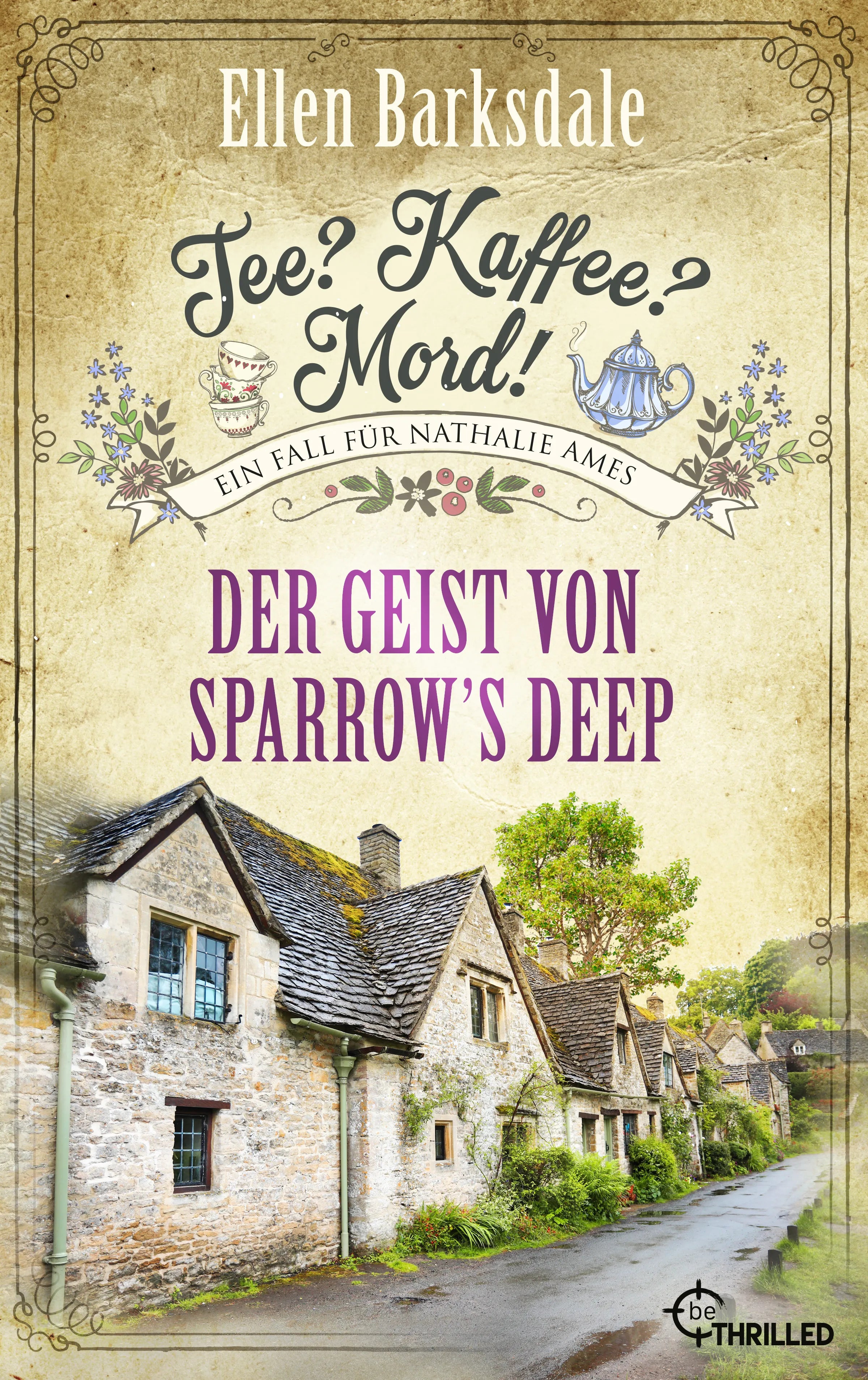 Cover: Tee? Kaffee? Mord! Der Geist von Sparrow's Deep (E-Book) von Ellen Barksdale